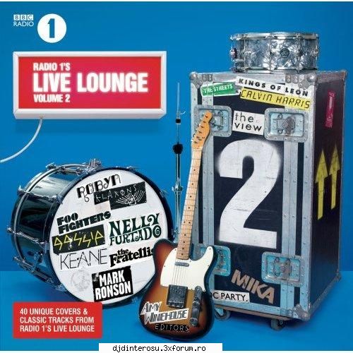 radio 1's live lounge volume (2007)-2cd radio 1's live lounge volume much follow-up album unique